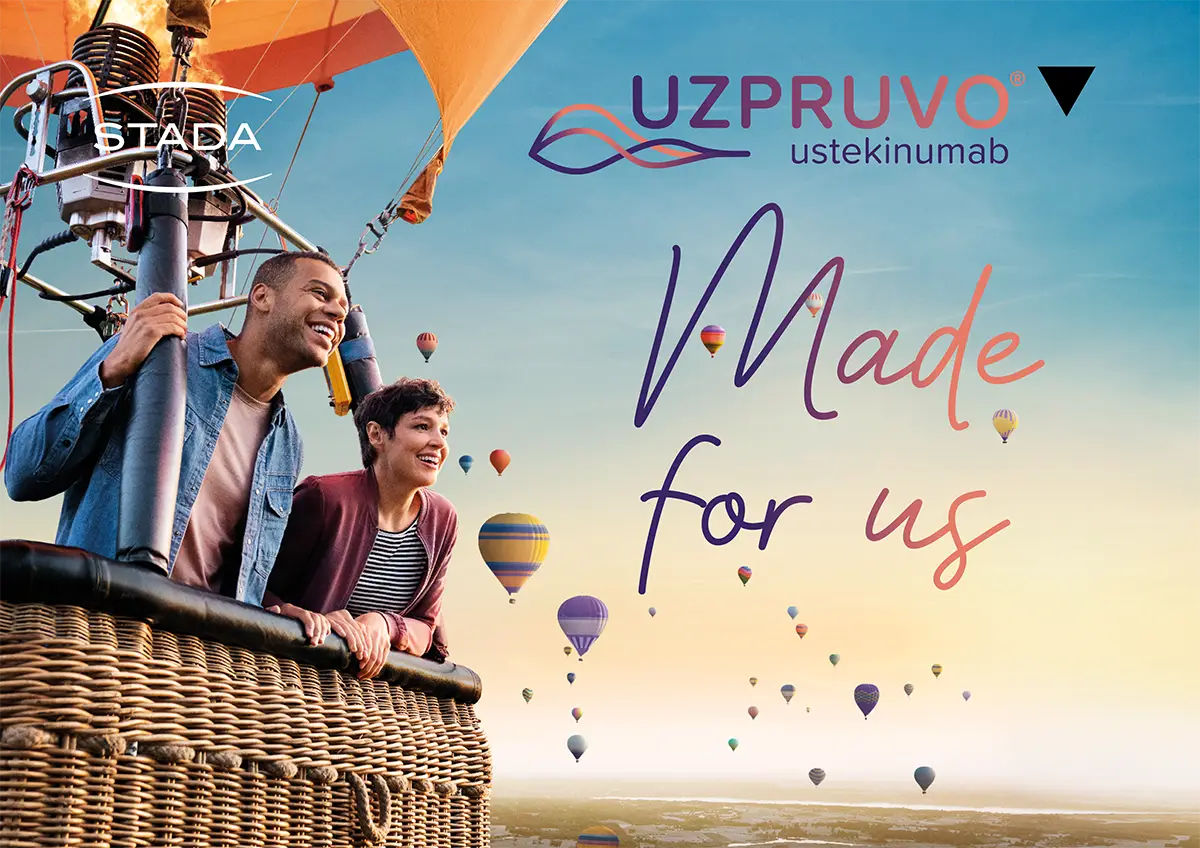 Uzpruvo▼ (ustekinumab) launch